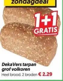Dekamarkt DekaVers tarpan grof volkoren aanbieding
