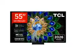 MediaMarkt Tcl 55a400u Qd-mini Led Google Tv - Ultra Hd 4k Mini-led-tv 55 Inch 2026 aanbieding