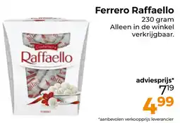 Trekpleister Ferrero Raffaello aanbieding