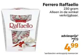 Trekpleister Ferrero Raffaello aanbieding