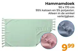 Trekpleister Hammamdoek aanbieding
