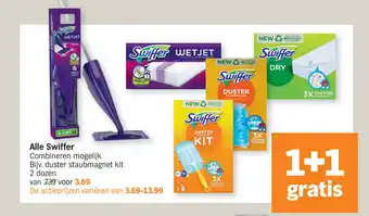 Albert Heijn Alle Swiffer combineren mogelijk aanbieding