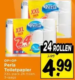 Vomar Voordeelmarkt Perla Toiletpapier aanbieding