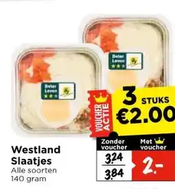 Vomar Voordeelmarkt Westland Slaatjes aanbieding