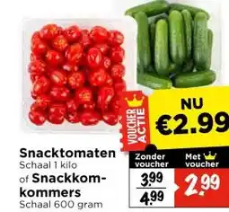 Vomar Voordeelmarkt Snacktomaten , Snackkom- kommers aanbieding