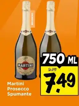 Vomar Voordeelmarkt Martini Prosecco Spumante aanbieding