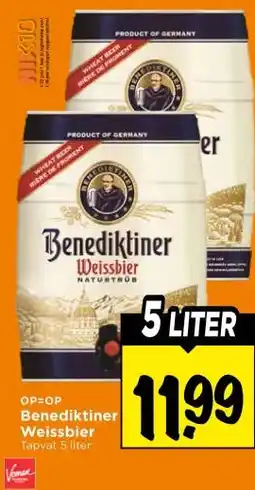 Vomar Voordeelmarkt Benediktiner Weissbier aanbieding