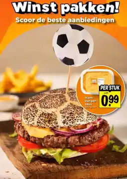 Vomar Voordeelmarkt Ham- burger- saus aanbieding