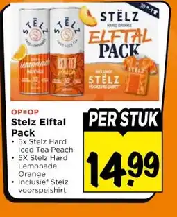 Vomar Voordeelmarkt Stelz Elftal Pack aanbieding