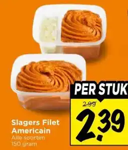 Vomar Voordeelmarkt Slagers Filet Americain aanbieding