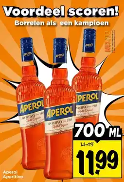 Vomar Voordeelmarkt Aperol Aperitivo aanbieding