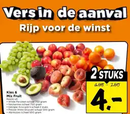 Vomar Voordeelmarkt Kies & Mix Fruit aanbieding