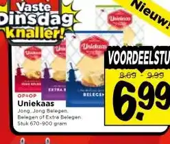Vomar Voordeelmarkt Uniekaas aanbieding