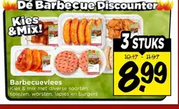 Vomar Voordeelmarkt Barbecuevlees aanbieding