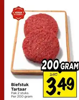 Vomar Voordeelmarkt Biefstuk Tartaar aanbieding