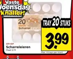 Vomar Voordeelmarkt Scharreleieren aanbieding