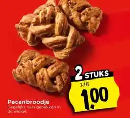 Vomar Voordeelmarkt Pecanbroodje aanbieding