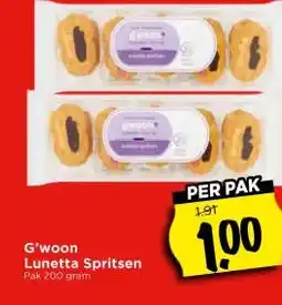 Vomar Voordeelmarkt G'woon Lunetta Spritsen aanbieding
