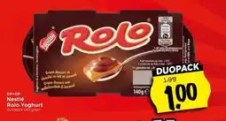 Vomar Voordeelmarkt Nestlé Rolo Yoghurt aanbieding