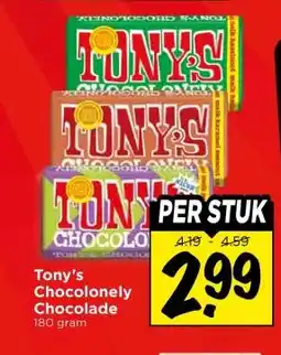 Vomar Voordeelmarkt Tony's Chocolonely Chocolade aanbieding