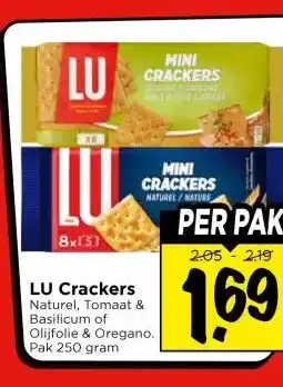 Vomar Voordeelmarkt LU Crackers aanbieding