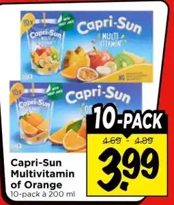 Vomar Voordeelmarkt Capri-Sun Multivitamin of Orange aanbieding