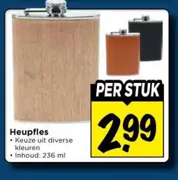 Vomar Voordeelmarkt Heupfles aanbieding