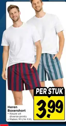 Vomar Voordeelmarkt Heren Boxershort aanbieding