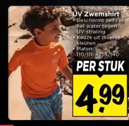 Vomar Voordeelmarkt UV Zwemshirt aanbieding