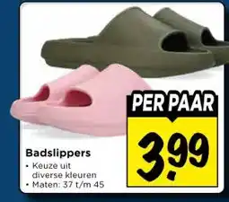 Vomar Voordeelmarkt Badslippers aanbieding