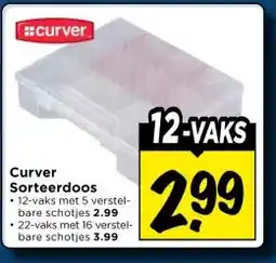 Vomar Voordeelmarkt Curver Sorteerdoos aanbieding