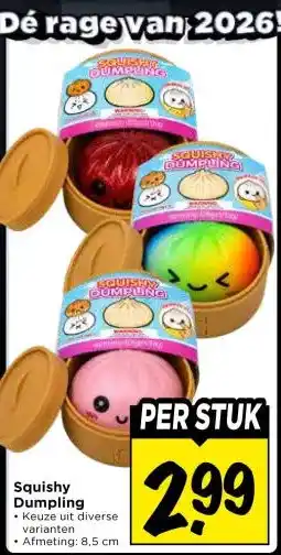 Vomar Voordeelmarkt Squishy Dumpling aanbieding