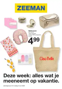 Zeeman Nekkussen aanbieding