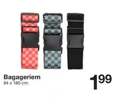 Zeeman Bagageriem aanbieding