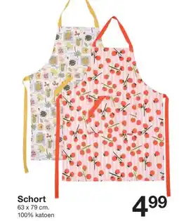 Zeeman Schort aanbieding