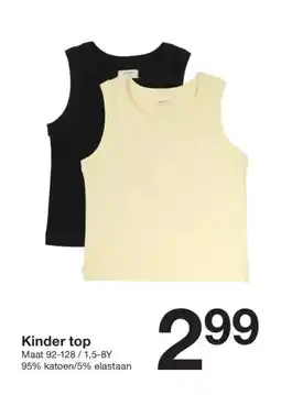 Zeeman Kinder top aanbieding