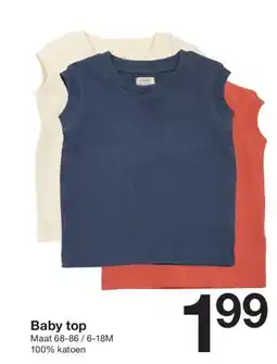 Zeeman Baby top aanbieding