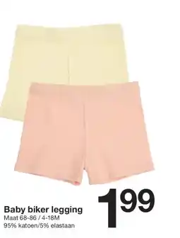 Zeeman Baby biker legging aanbieding