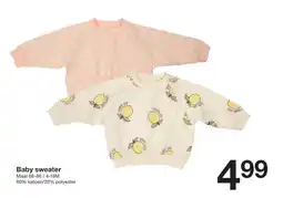 Zeeman Baby sweater aanbieding