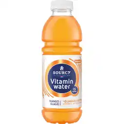 Jumbo Sourcy Vitaminwater Mango-Guave Gurana Energy 1000ML aanbieding