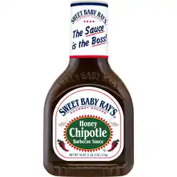 Jumbo Sweet Baby Ray's Honey Chipotle Barbecue Sauce 510 gram aanbieding