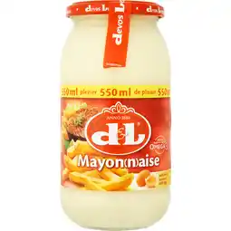 Jumbo D&L Mayonaise met Ei 550ml aanbieding