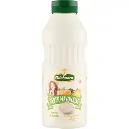 Jumbo Oliehoorn Peper Mayonaise Pittig & Romig 465 ml aanbieding