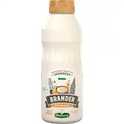 Jumbo Oliehoorn Brander Mayonaise met Mosterd en Peper 465 ml aanbieding