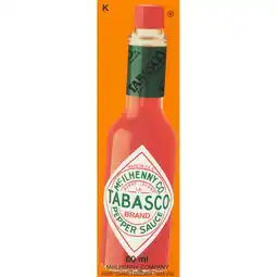 Jumbo Tabasco Rode Pepersaus 60 ml aanbieding