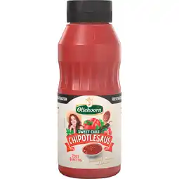 Jumbo Oliehoorn Chipotlesaus Zoet & Pittig 270 ml aanbieding