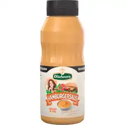 Jumbo Oliehoorn Hamburgersaus Kruidig & Fris 270 ml aanbieding