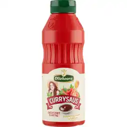 Jumbo Oliehoorn Currysaus Zachtzoet & Pittig 465 ml aanbieding