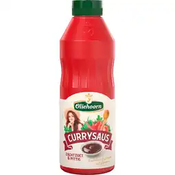 Jumbo Oliehoorn Currysaus Zachtzoet & Pittig 750 ml aanbieding