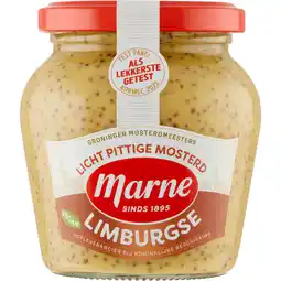 Jumbo Marne Limburgse Licht Pittige Mosterd 235 g aanbieding